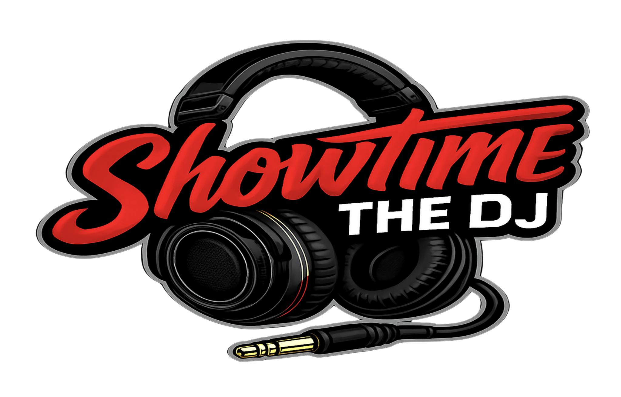 Showtime The DJ logo — wedding and event DJ in Raleigh NC